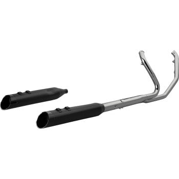 KHROME WERKS 2-into-2 Icon-SR Exhaust System - Eclipse - Without End Caps - M8 Touring 200104-SR