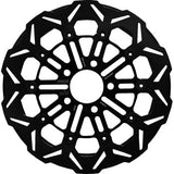 SBS DESIGNED BY KODLIN Rear Rotor  Black Harley Davidson 7153E-B