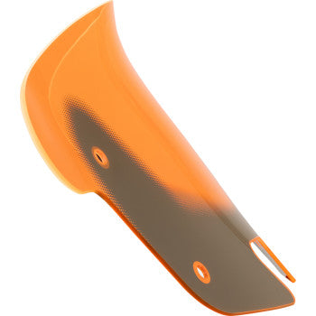 KLOCK WERKS Kolor Flare™ Windshield - 10" - Orange Ice KWW-04-0632