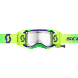 SCOTT Prospect 2.0 WFS Goggle - Roll-Off - Midnight Purple/Safety Yellow - Clear Works Lens 421474-7914113