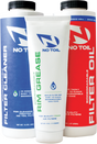 NO TOIL Filter Oil, Cleaner, and Rim Grease Kit NT209