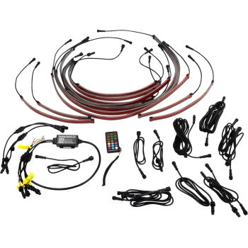 MOOSE RACING Underglow Kit - 12 PC 75-100-MSE
