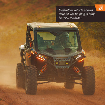 RAVEK Apex Lights™ - Running - Amber - RZR Pro XP 64-314A