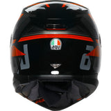 AGV K7 Helmet - Taurax - Black/Red - Medium 0101-17995