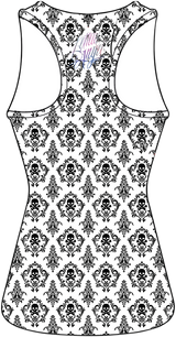 LETHAL THREAT Women's Painted Soul Tank Top - White - Small LA20472S