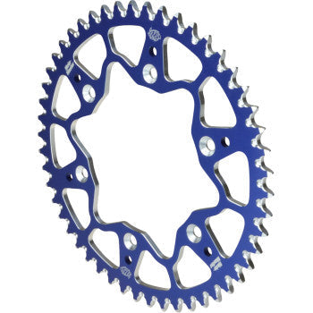 MOTO-MASTER 7075 Aluminum Rear Sprocket - 46 Tooth - Blue - Suzuki/Yamaha 620042446