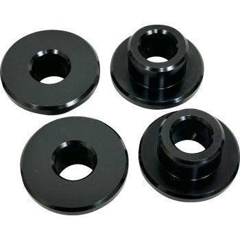 PRO-ONE PERF.MFG. Solid Riser Bushing Kit - Black 103060B