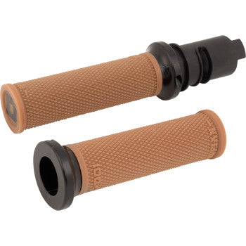 ODI Ruffian Lock-On Street Grips - CVO - Gum Rubber/Black V30HTCGR-B