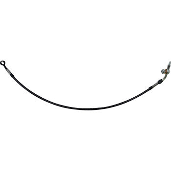FAT BAGGERS INC. Hydraulic Brake/Clutch Line Extension - 25" - Road Glide - Black 100025-B35