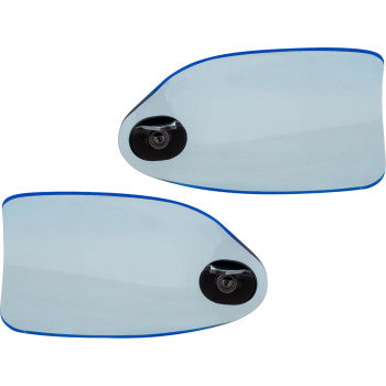 KLOCK WERKS Flare® Handguards - Harley-Davidson Hydraulic Clutch - Blue Ice KWS-01-0128-HC