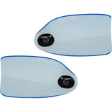 KLOCK WERKS Flare® Handguards - Harley-Davidson Hydraulic Clutch - Blue Ice KWS-01-0128-HC