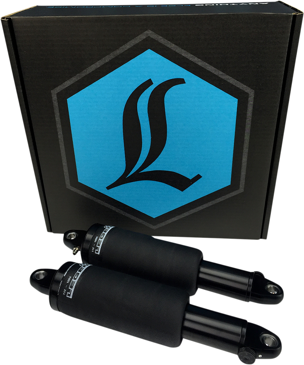LEGEND SUSPENSION AIR-A Dyna Adjustable AIR Suspension - Black - FXD 1311-0106