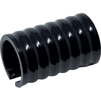 NAMZ Oil Sending Unit Cover - Horizontal - Milled - Black NOSC-HO1-B