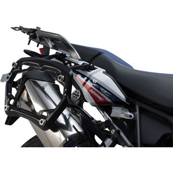 SW-MOTECH TRAX ADV Aluminum Case System - Silver - Honda Africa Twin '16-'17 KFT.01.622.70001/S