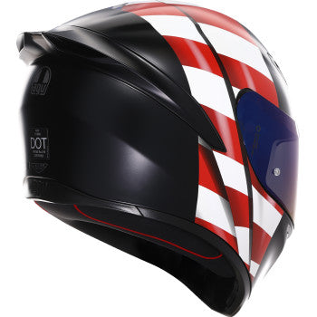 AGV K1 S Helmet - US Flag - Red/White/Blue - Small  2118394003-068-S