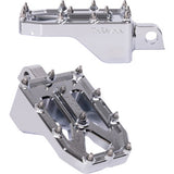 THRASHIN SUPPLY CO. Aggressor Foot Pegs - Rear - Chrome - HD '72-'25 TSC-2022-3-D