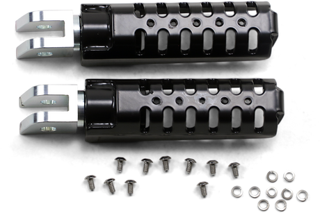 BURLY BRAND Razorback Rider Footpegs - Black B13-1011B