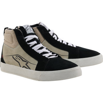 ALPINESTARS Ride-63 Leather Shoes - Black/Cool Gray/White - US 10 2540926-1471-10