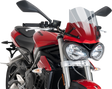 PUIG HI-TECH PARTS New Generation Windscreen - Light Smoke 9999H