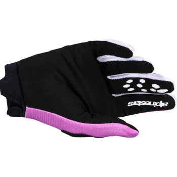 ALPINESTARS Stella Full Bore V2 Gloves - Violet/White/Black - Large 3580126-3149-L
