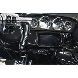 FAT BAGGERS INC. EZ Install Kit - 16" Handlebars - Upper Clutch - Braided Stainless Steel/Chrome 149016-C