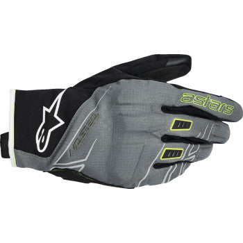 IN STOCK ALPINESTARS Glove Moblast Wp Gry/Blk/Yel M 3520226-9352-M