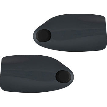 KLOCK WERKS Flare® Handguards - Harley-Davidson Hydraulic Clutch - Dark Smoke KWS-01-0122-HC