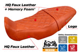 Tappezzeria Italia Benelli Leoncino 800 2022-2025 Seat Cover Comfort in Brick Vintage