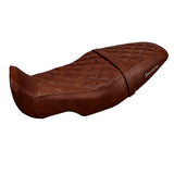 Tappezzeria Italia Benelli Leoncino 800 2022-2025 Seat Cover Comfort in Dark Brown Vintage