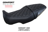 Tappezzeria Italia Benelli Leoncino 800 2022-2025 Seat Cover Comfort in Grey and Black