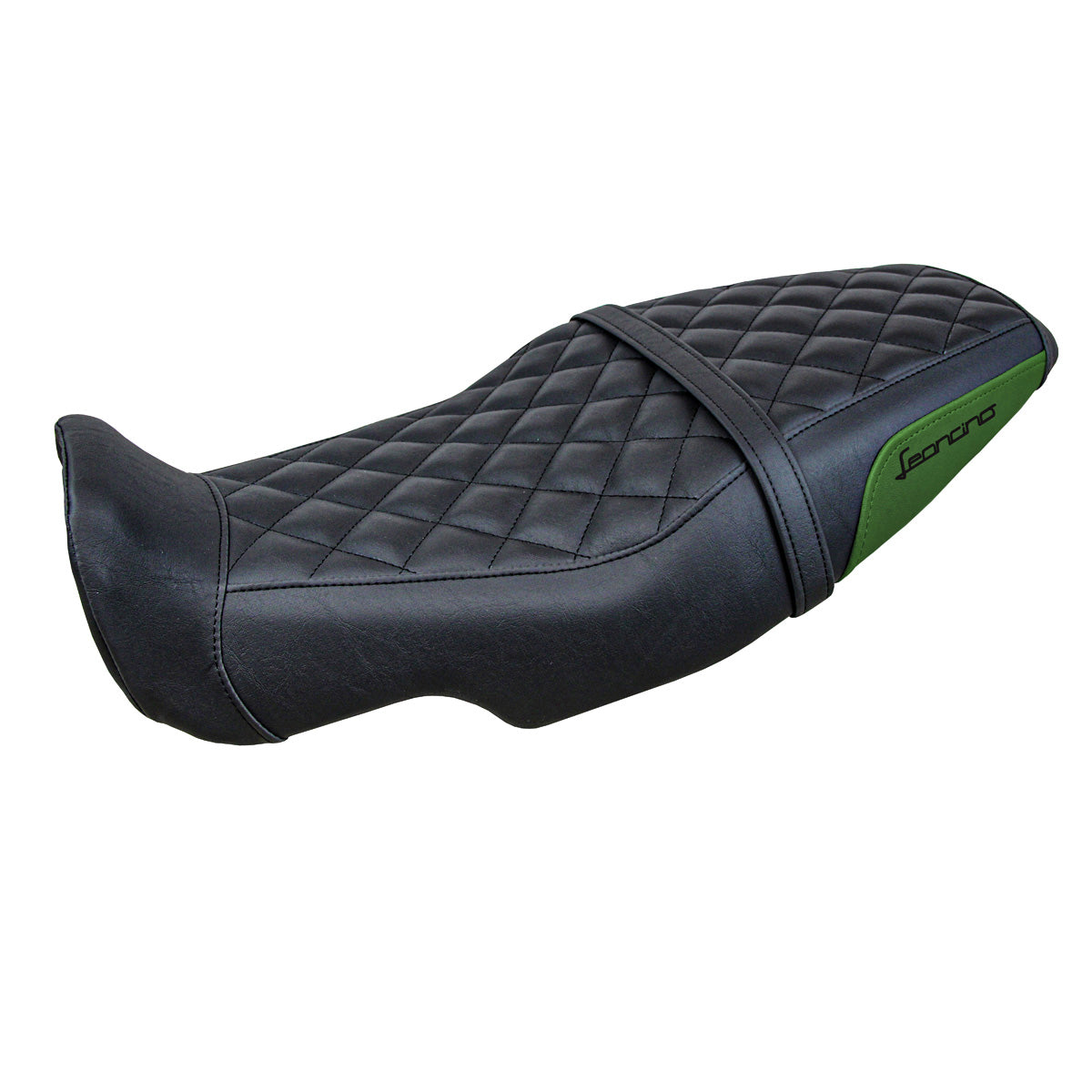 Tappezzeria Italia Benelli Leoncino 800 2022-2025 Seat Cover Comfort in Army Green and Black