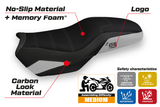 Tappezzeria Italia BMW F850GS Adventure 2019-2024 Seat Cover Comfort in Silver