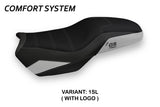 Tappezzeria Italia BMW F850GS Adventure 2019-2024 Seat Cover Comfort in Silver