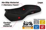 Tappezzeria Italia BMW F850GS 2019-2024 Comfort Heated Seat Cover in Black