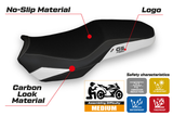 Tappezzeria Italia BMW F850GS 2018-2025 Seat Cover in White and Black