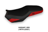 Tappezzeria Italia i BMW F850GS 2018-2024 Seat Cover in Red and Black