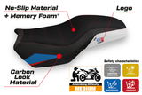Tappezzeria Italia BMW F750GS F850GS 2018-2025 Seat Cover Comfort in White HP