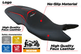 Tappezzeria Italia BMW F800R 2009-2020 Seat Cover in Red and Black