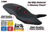 Tappezzeria Italia BMW F800R 2009-2020 Seat Cover Comfort in Black