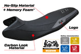 Tappezzeria Italia BMW F900GS 2024-2025 Seat Cover Comfort Ultragrip Grey Black