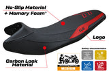 Tappezzeria Italia BMW F900GS 2024-2025 Seat Cover Comfort Ultragrip Red Black