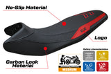 Tappezzeria Italia BMW F900GS 2024-2025 Seat Cover Ultragrip Red Black