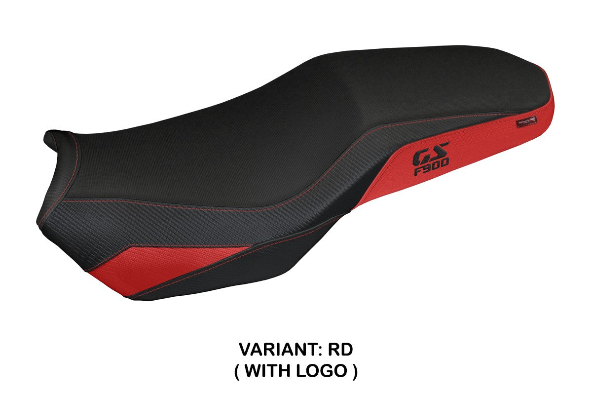 Tappezzeria Italia BMW F900GS Adventure 2025 Seat Cover Red Black