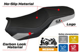 Tappezzeria Italia BMW F900GS Adventure 2025 Seat Cover Silver Black