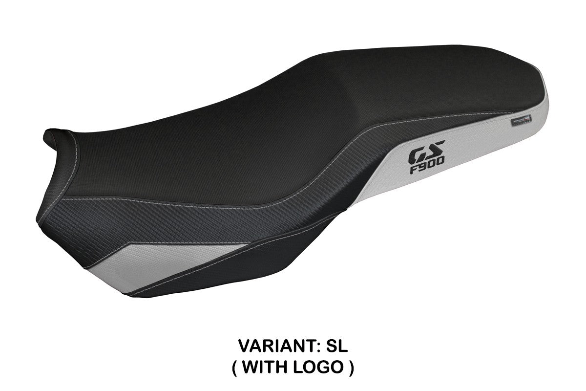 Tappezzeria Italia BMW F900GS Adventure 2025 Seat Cover Silver Black