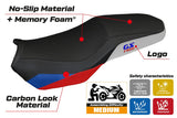 Tappezzeria Italia BMW F900GS Adventure 2025 Seat Cover Comfort Red Blue Silver Black