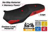 Tappezzeria Italia BMW F900GS Adventure 2025 Seat Cover Comfort Red Black