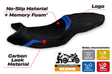 Tappezzeria Italia BMW F900R 2019-2025 Seat Cover Comfort in Blue and Black