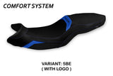 Tappezzeria Italia BMW F900R 2019-2025 Seat Cover Comfort in Blue and Black