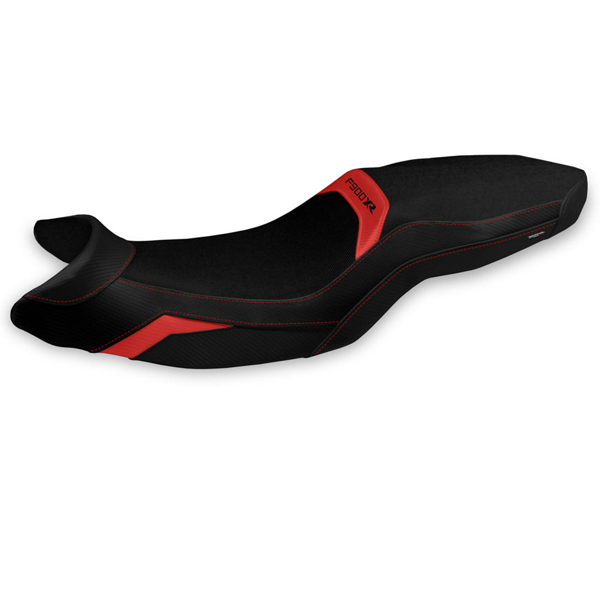 Tappezzeria Italia BMW F900XR 2019-2025 Seat Cover Comfort in Red and Black